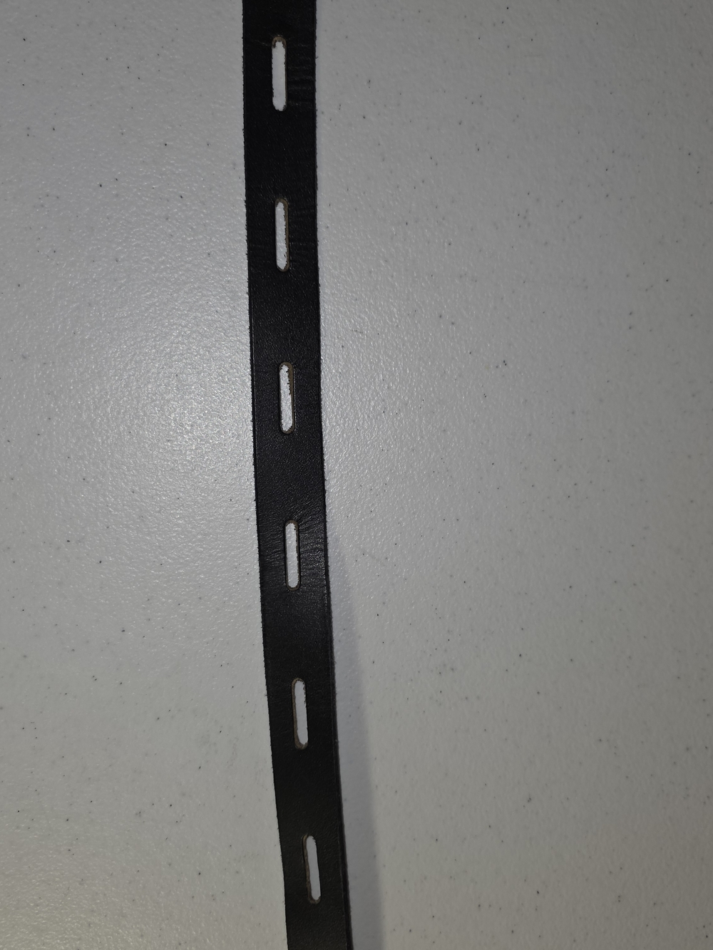 Time and Tru Black Leather Belt with Antiqued Brass Buckle Sz XL - Picture 9 of 16